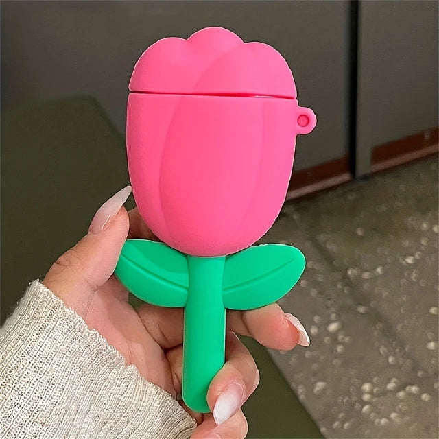 Capybara Honeybee Cute Cartoon Silicone Case For Apple Airpods 3 2 1 Pro 2 With Keychain Case Wireless Charging Soft Cover Box