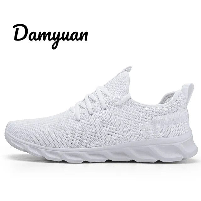 New Men's Shoes Sneakers Flats Sport Footwear Men Women Couple Shoes New Fashion Lovers Shoes Casual Lightweight Shoes Plus Size