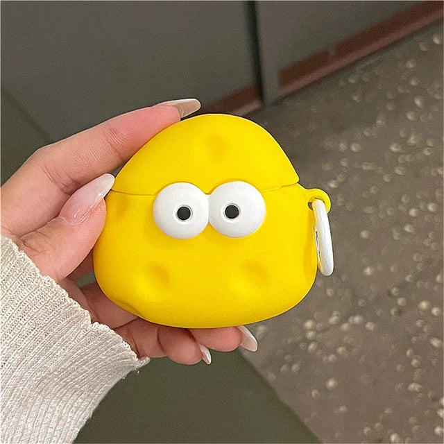 Capybara Honeybee Cute Cartoon Silicone Case For Apple Airpods 3 2 1 Pro 2 With Keychain Case Wireless Charging Soft Cover Box