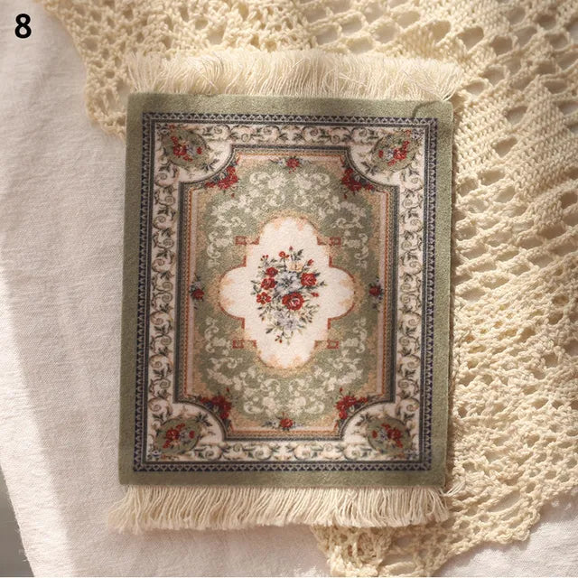 Handmade Bohemian Tassel Table Mat INS Persian Retro Non Slip Dining Table Mat Kitchen Accessories Decoration Home Pad Coaster