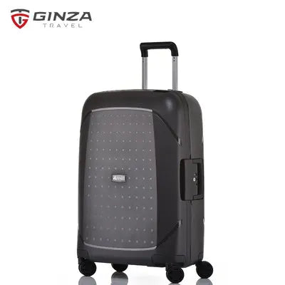 Luxury 100% PP Anti-scraping Rolling Luggage Spinner Ultra Light Travel Suitcase Hardside Luggage 20