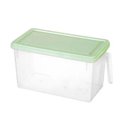 New Kitchen Storage Box Food Vegetable Storage Container PP fresh-keeping Storage Organizer Refrigerator Storage Box with Lid 5L