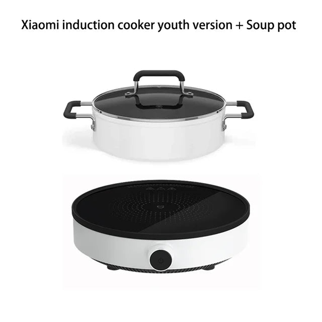 Xiaomi Mijia Electromagnetic furnace Lite Electric Induction Cooker Youth 2100W Adjustable Heat 9 Levels of Flames Continuous