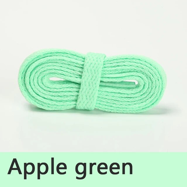 60cm~180cm Thicken Laces for Sneakers No Elasticity Flat Shoelaces Colored Shoe Laces for Shoes Classic Soft Shoestrings