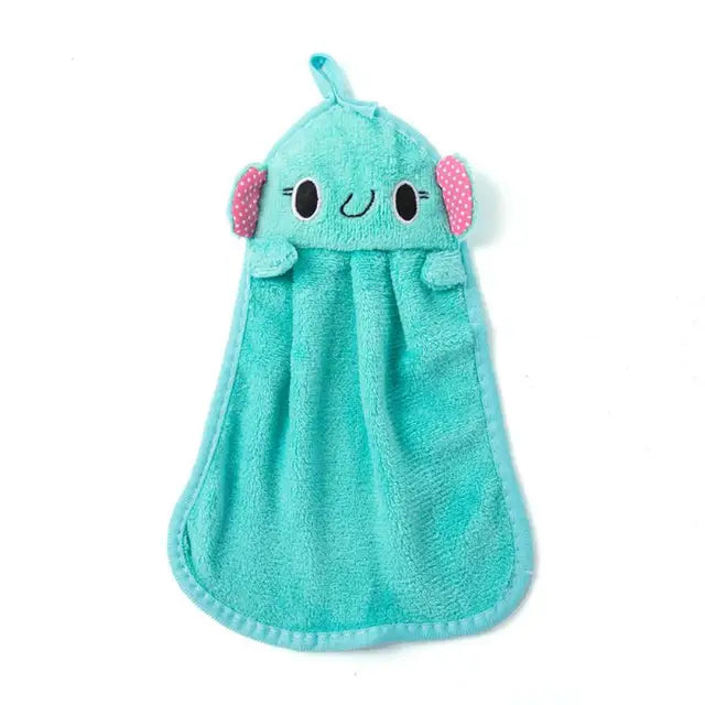 Cute Hand Towels Kitchen Bathroom Hand Towel Super Absorbent Microfiber Kitchen Towel High-efficiency Tableware Cleaning Towel