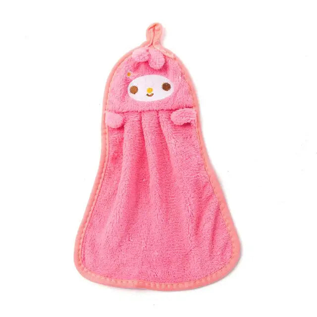 Cute Hand Towels Kitchen Bathroom Hand Towel Super Absorbent Microfiber Kitchen Towel High-efficiency Tableware Cleaning Towel