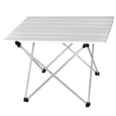 Outdoor Camping Aluminum Alloy Folding Table Multifunctional Portable Barbecue Picnic Table Stall Table Wholesale