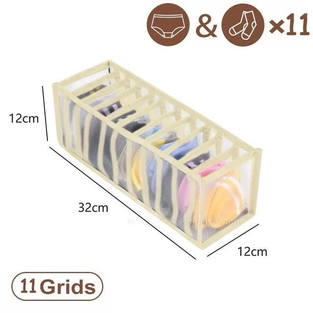 Jeans Clothing Organization Storage Box Closet Organizer For Underwear Socks Pants Organizer Cabinet Underwear Storage Organizer