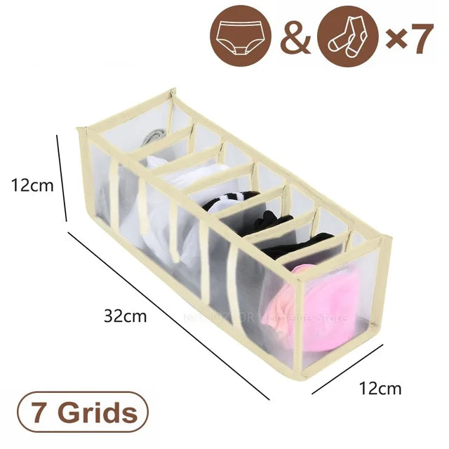 Jeans Clothing Organization Storage Box Closet Organizer For Underwear Socks Pants Organizer Cabinet Underwear Storage Organizer