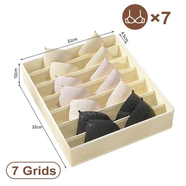 Cabinet Underwear Organizer Drawer Clothes Organizer Boxes Closet Organizer For Underwear Bra Socks Underpants Storage Organizer