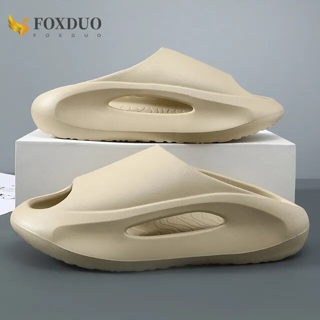 New Summer Sneaker Slippers For Women Men Thick Bottom Platform Slides Soft EVA Hollow Unisex Sports Sandals Casual Beach Shoes