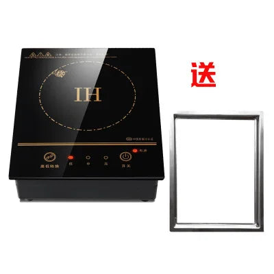 Electric Induction Cooker Boiler Waterproof Stir-Fry Cooking Plate Intelligent Hot Pot Stove Cooktop Burner Cooking Machine