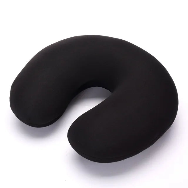 U Shaped Travel Pillow Particles Microbeads Neck Car Plane Pillows Soft Cushion Home Outdoor Textile Stock Home & GardenPillow