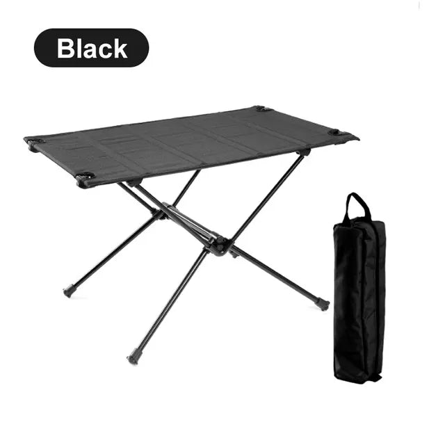 Collection WESTTUNE Camping Folding Table Lightweight 1680D Oxford Roll-Up Table Portable Aluminum Alloy Tourist