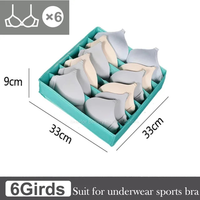 Cabinet Underwear Organizer Drawer Clothes Organizer Boxes Closet Organizer For Underwear Bra Socks Underpants Storage Organizer