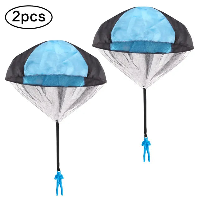 1/2/3pcs Hand Throwing Parachute Flying Toys for Children Educational Outdoor Games Sports Entertainment Sensory Play