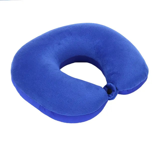 U Shaped Travel Pillow Particles Microbeads Neck Car Plane Pillows Soft Cushion Home Outdoor Textile Stock Home & GardenPillow