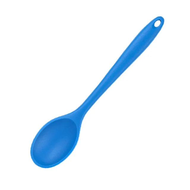 Mini Silicone Tableware Silicone Kitchenware Cooking Spoon Spatula Small Spoon Small Dense More Seasoned Soup