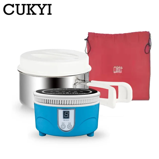 CUKYI Mini Portable Induction cookers for home office dormitory 800W Touch the electromagnetic oven stove with a Cooking pot