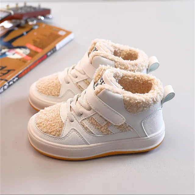 Kids Ankle Boots For Boys Autumn Winter Children Leather Boots Fashion Toddler Girls Fashion Kids Short Shoes Classic Rubber New