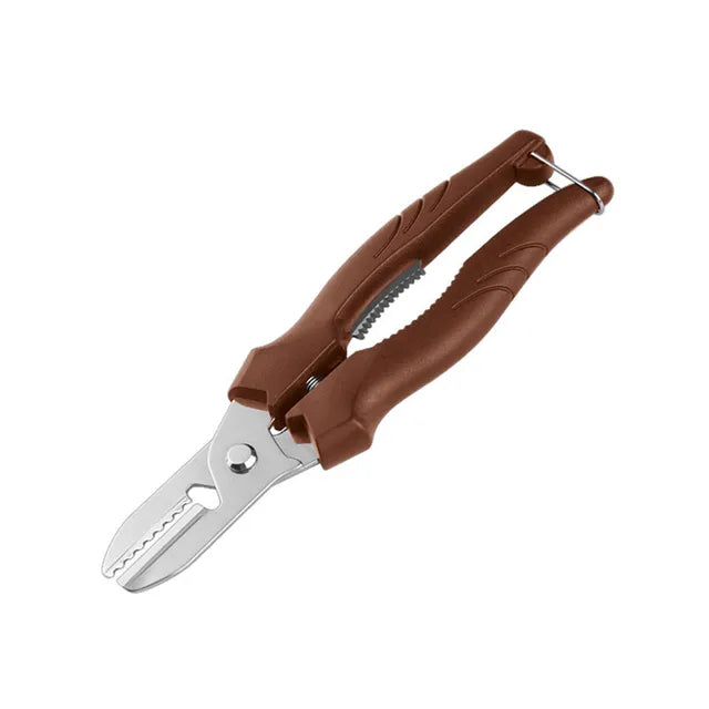 1PC Chestnut Peeler Chestnut Scissors Mouthopener Sheller Cross Peeler Nut Tool Chestnut Pliers Raw Chestnut Clip Kitchen Items