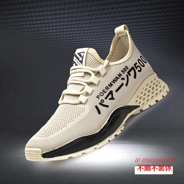 Men New Fashion Casual Shoes for Light Soft Breathable Vulcanize Shoes High Quality High Top Sneakers Zapatillas De Deporte