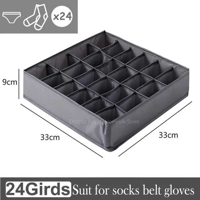 Cabinet Underwear Organizer Drawer Clothes Organizer Boxes Closet Organizer For Underwear Bra Socks Underpants Storage Organizer