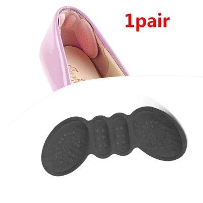 5D Shoe Pad Foot Care Heel Liner Stickers Cushion Forefoot Pads Sports Shoes Adjustable Antiwear Insoles Heel Sticker Protector