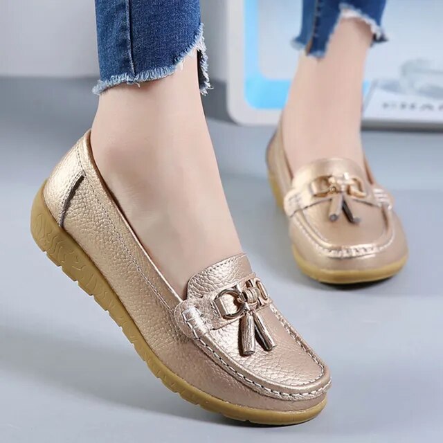 Women Shoes Slip On Loafers For Ballet Flats Women Moccasins Casual Sneakers Zapatos Mujer Flat Shoes For Women Casual Shoes