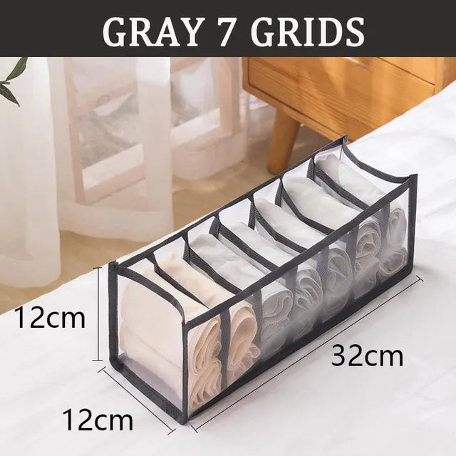 Underwear Bra Organizer Storage Box Panties Socks Storage Boxes Wardrobe Clothes Organizer Drawers Separator Boxes