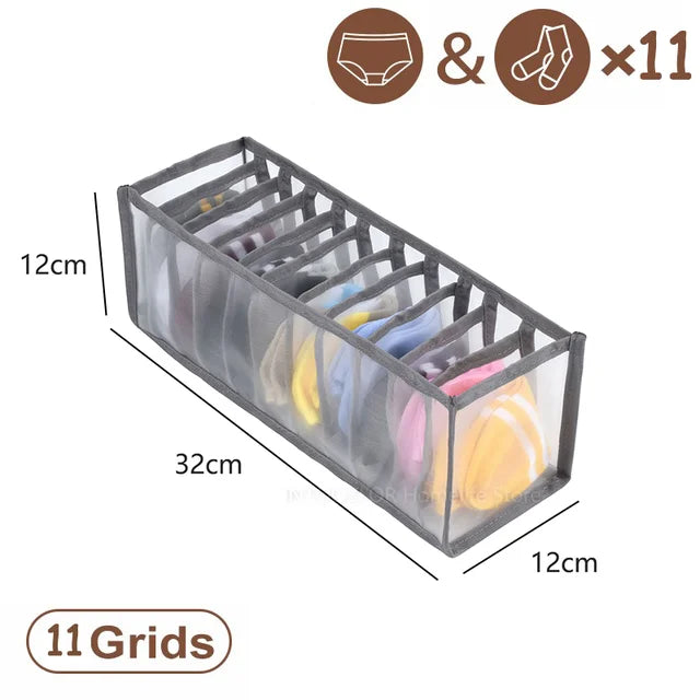 Jeans Clothing Organization Storage Box Closet Organizer For Underwear Socks Pants Organizer Cabinet Underwear Storage Organizer