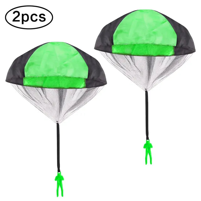 1/2/3pcs Hand Throwing Parachute Flying Toys for Children Educational Outdoor Games Sports Entertainment Sensory Play