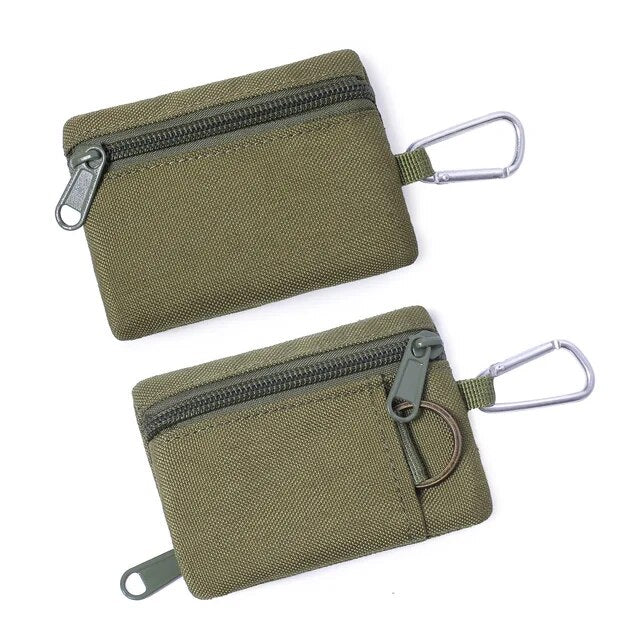 Outdoor New Small Waist Bag Military Fan Storage Small Wallet Tactical Waist Bag Key Bag Storage Accessory Bag