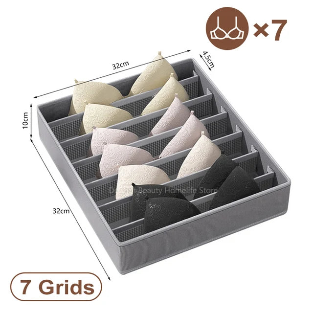 Cabinet Underwear Organizer Drawer Clothes Organizer Boxes Closet Organizer For Underwear Bra Socks Underpants Storage Organizer