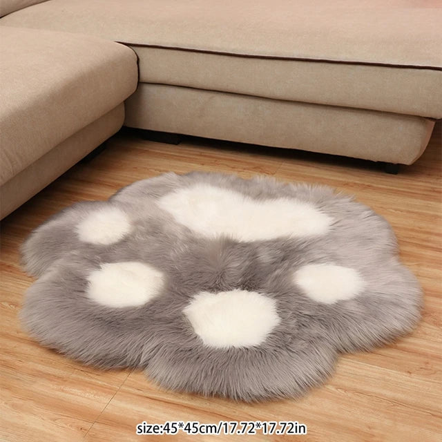 30*30CM Soft Artificial Sheepskin Rug Chair Cover Bedroom Mat Artificial Wool Warm Hairy Carpet Seat Textil Fur Area Rugs