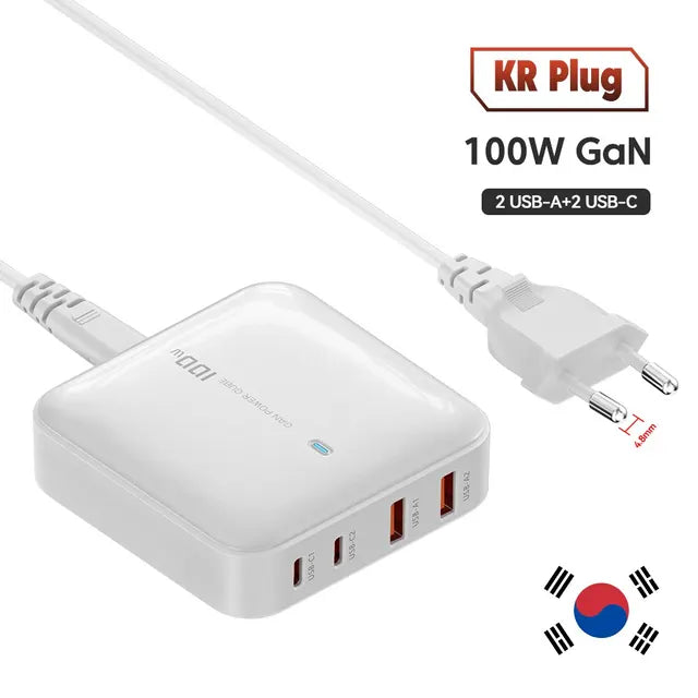 Toocki GaN 100W PD 3.0 Fast Charging USB C Charger For Macbook iPad Pro Tablet Type C Charger For iPhone 15 14 Samsung Xiaomi