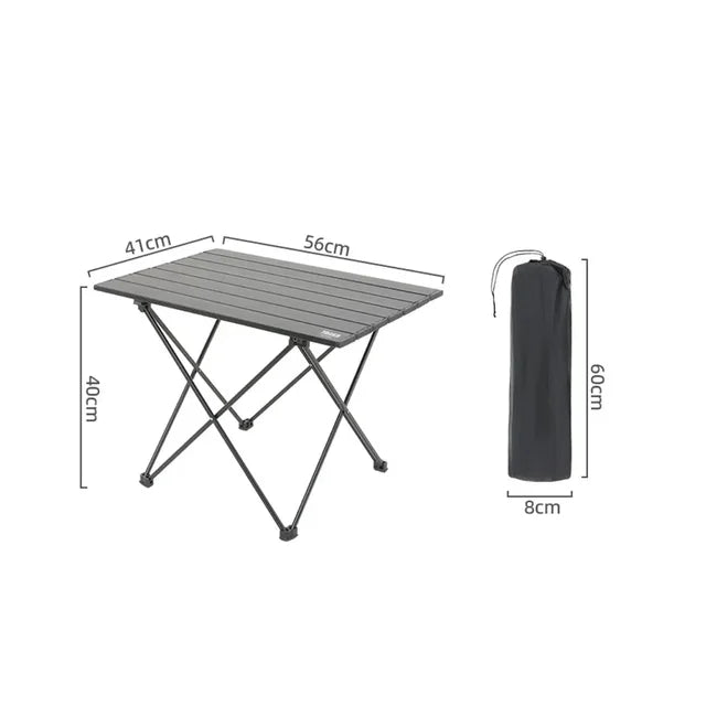 TARKA Outdoor Camping Folding Table Party Picnic BBQ Portable Foldable Desk High Strength Ultralight Aluminium Portable Table