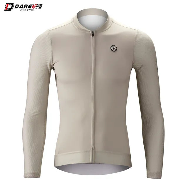 DAREVIE Cycling Jersey Long Sleeve SummerSPF 50+ 2023 New Fashion Aero Long Sleeves Cycling Jersey Men Women Breathable Cool Dry