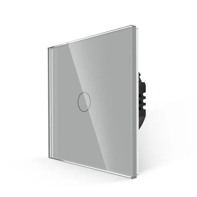 ZigBee Wall Touch Smart Light Switch with Neutral/No Neutral,No Capacitor Smart Life/Tuya 2/3 Way Control Smart Home