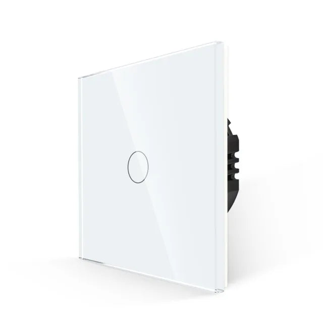 ZigBee Wall Touch Smart Light Switch with Neutral/No Neutral,No Capacitor Smart Life/Tuya 2/3 Way Control Smart Home