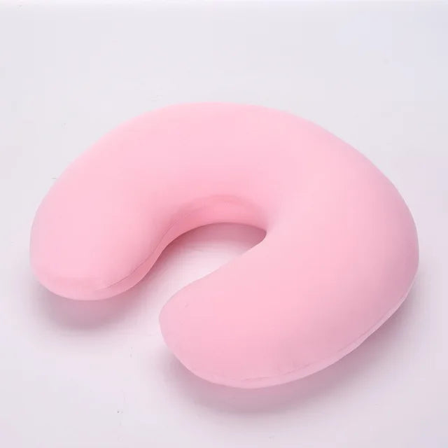 U Shaped Travel Pillow Particles Microbeads Neck Car Plane Pillows Soft Cushion Home Outdoor Textile Stock Home & GardenPillow