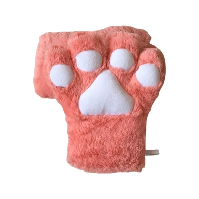 3d silicone cat paw gloves socks socks cute kitten fingerless gloves pawpads gloves female girls christmas halloween cosplay