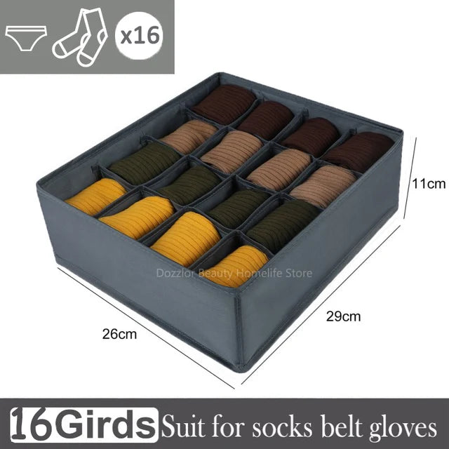 Cabinet Underwear Organizer Drawer Clothes Organizer Boxes Closet Organizer For Underwear Bra Socks Underpants Storage Organizer