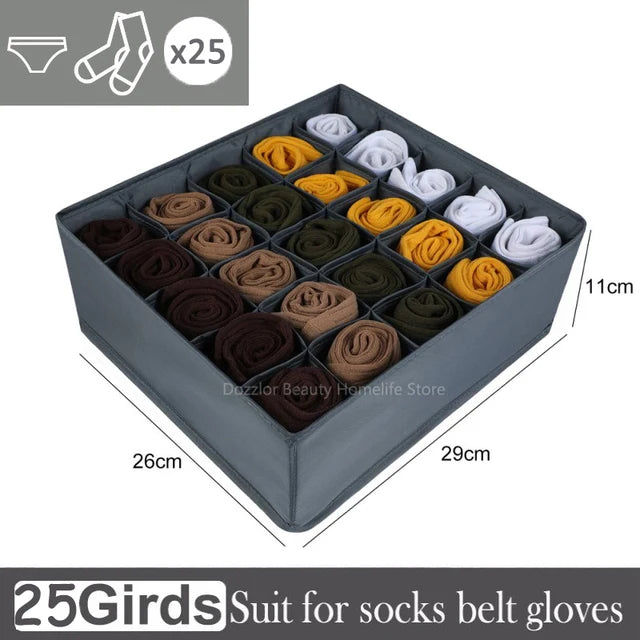 Cabinet Underwear Organizer Drawer Clothes Organizer Boxes Closet Organizer For Underwear Bra Socks Underpants Storage Organizer