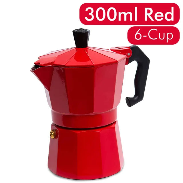 Aluminum Moka Pot Espresso Pot Classic Espresso Machine Hand Brewing Electric Brewing Home Party Outdoor Travel Coffee Supplies