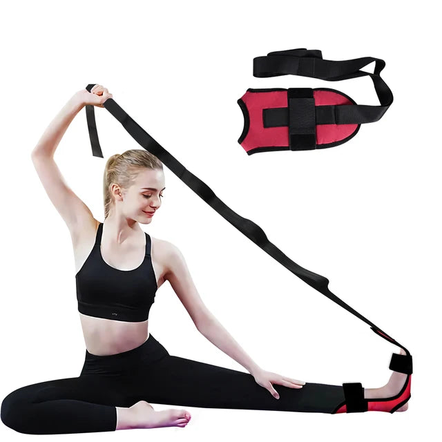 Fascia Stretcher Finally Flexible Again Yoga Strap Belt Foot Stretching Band Stroke Hemiplegia Rehabilitation Leg Stretcher