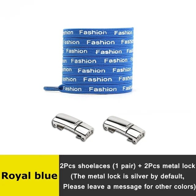 Fast Shoe Laces Magnetic Metal Lock Elastic Shoelaces Without Ties Suitable For All Populations Lazy Shoes Lace Accessories