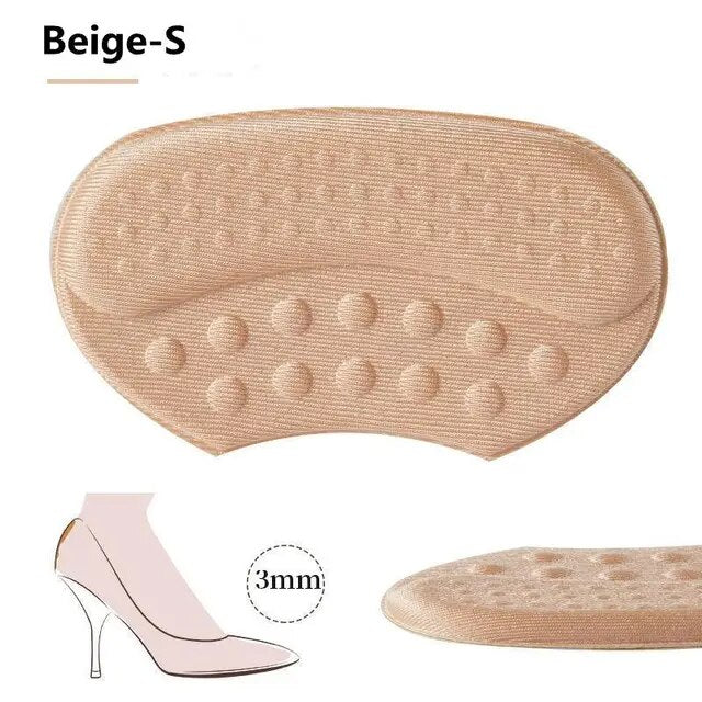 1Pair Shoe Pads for High Heels Anti-wear Foot pads Heel Protectors Womens Shoes Insoles Anti-Slip Adjust Size Shoes Accessories