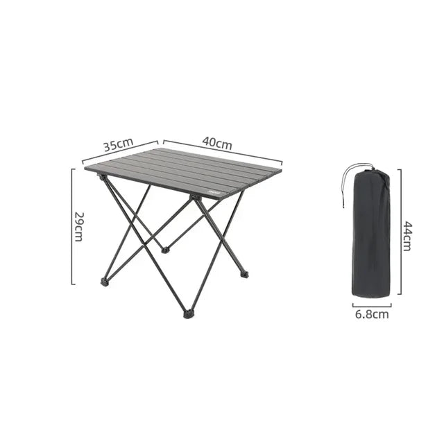 TARKA Outdoor Camping Folding Table Party Picnic BBQ Portable Foldable Desk High Strength Ultralight Aluminium Portable Table