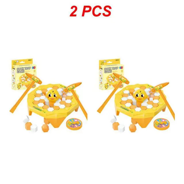 1/2PCS Mini Penguin Trap Parent-child Interactive Entertainment Indoor Board Game Toys For Kid Family Break Ice Block Save